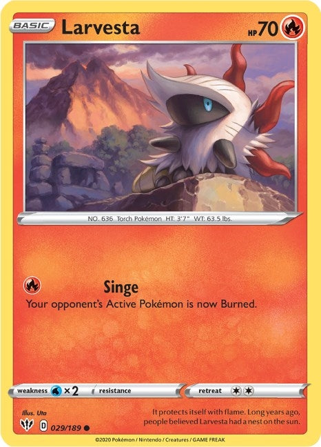 Larvesta (029/189) (SWSH03)