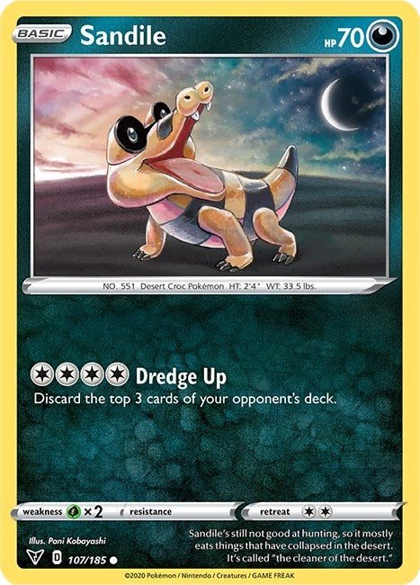 Sandile (107/185) (SWSH04)