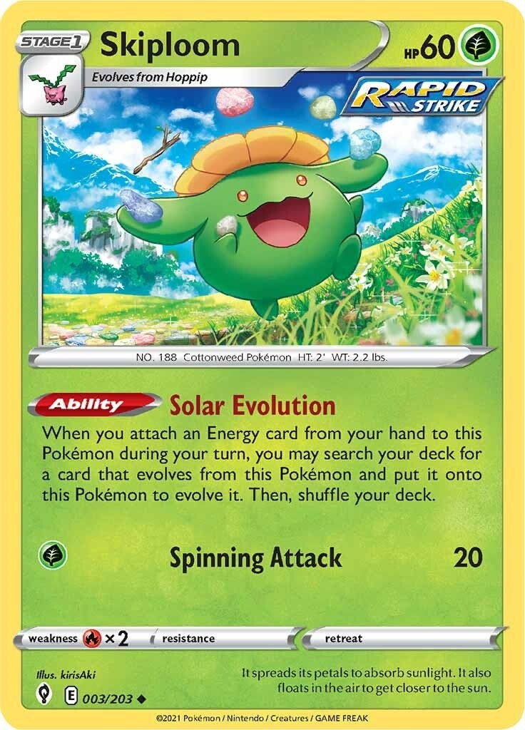Skiploom (003/203) (SWSH07)