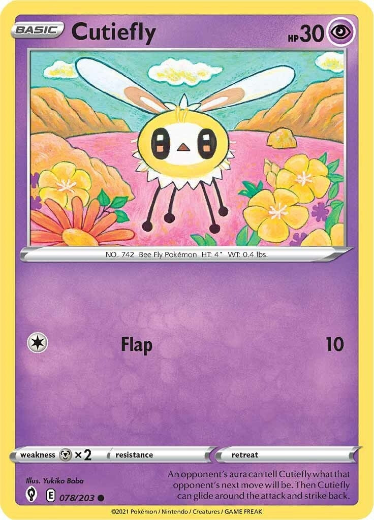 Cutiefly (078/203) (SWSH07)