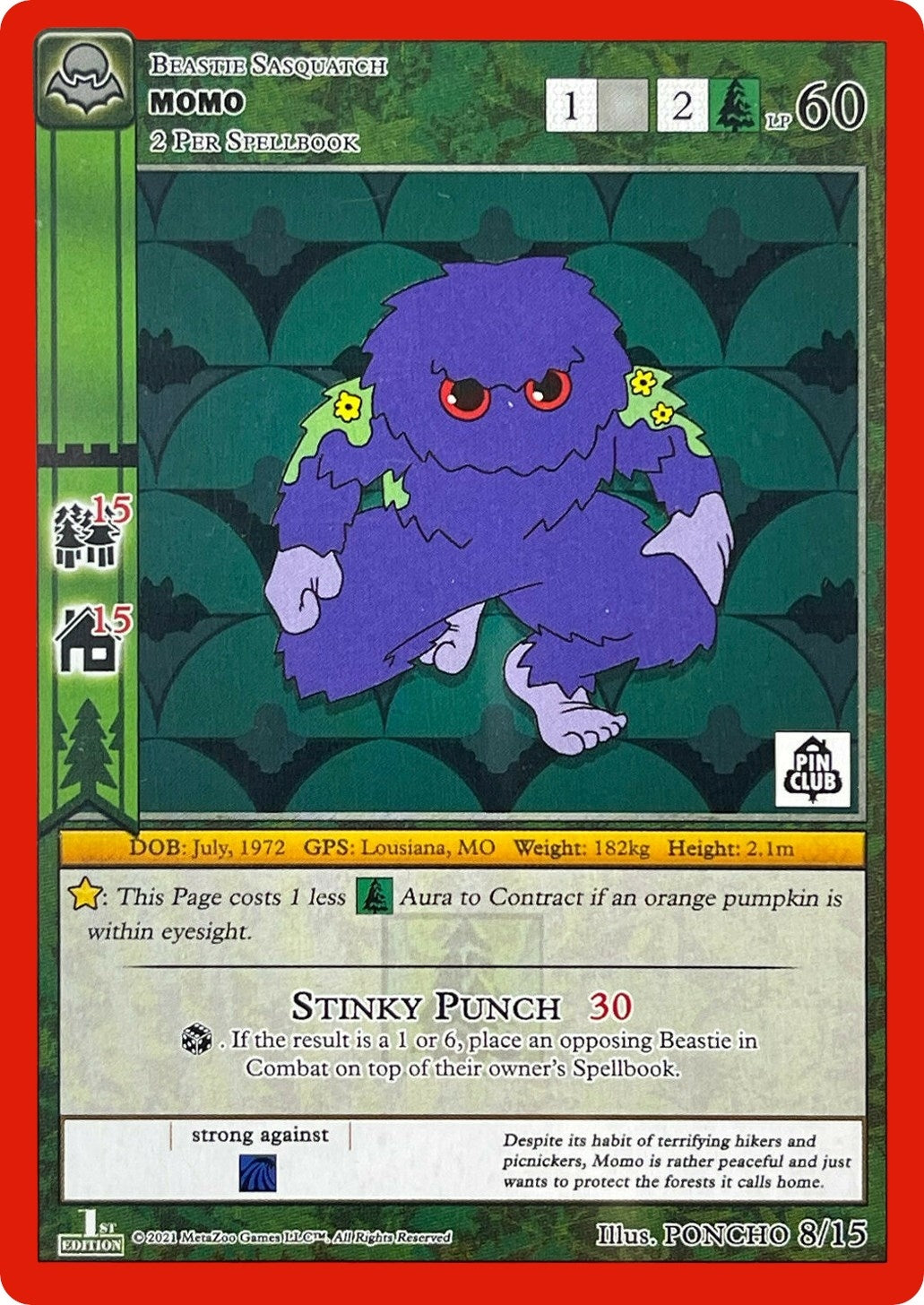 Momo (Pin Club Nightfall Mystery Collection 1st Edition) (8) (MISC) - MetaZoo Single