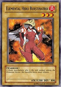 Elemental HERO Burstinatrix (6) - YuGiOh Single