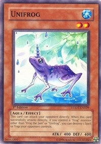Unifrog (29) (LODT) - YuGiOh Single