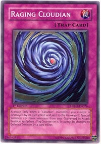 Raging Cloudian (76) (LODT) - YuGiOh Single
