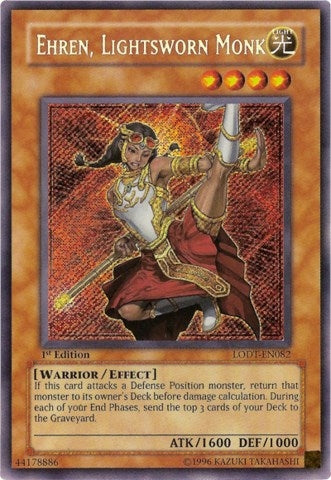 Ehren Lightsworn Monk (82) (LODT) - YuGiOh Single