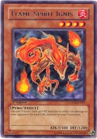 Flame Spirit Ignis (87) (LODT) - YuGiOh Single