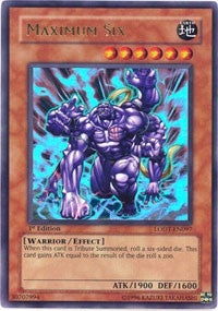 Maximum Six (97) (LODT) - YuGiOh Single