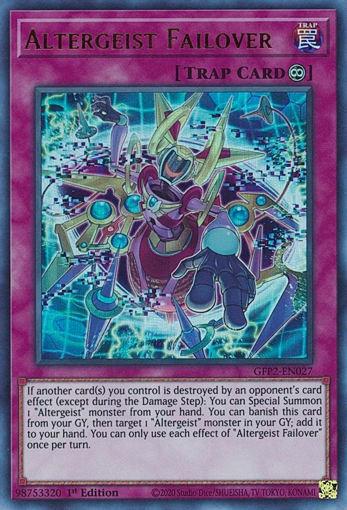 Altergeist Failover (2027) (GFP2) - YuGiOh Single