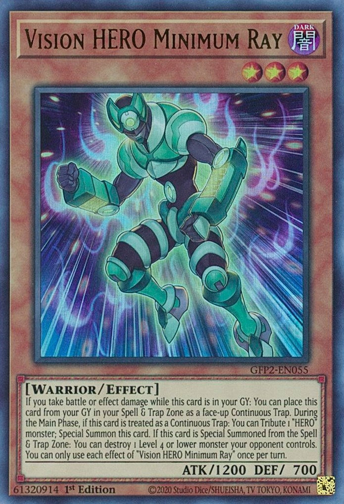 Vision HERO Minimum Ray (2055) (GFP2) - YuGiOh Single