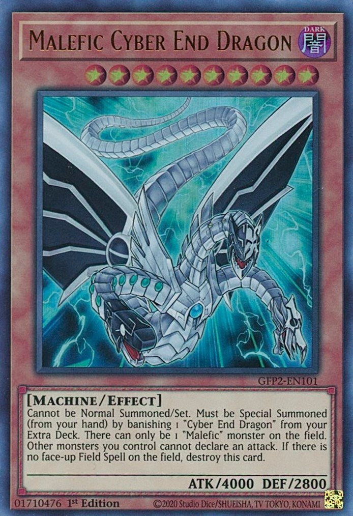 Malefic Cyber End Dragon (2101) (GFP2) - YuGiOh Single