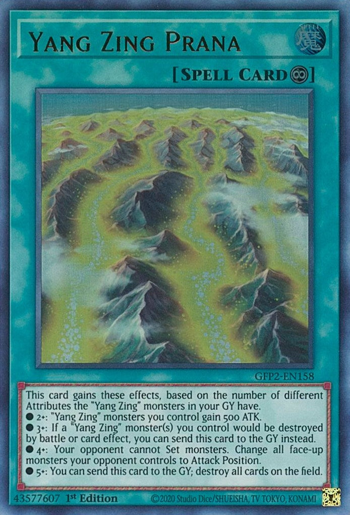 Yang Zing Prana (2158) (GFP2) - YuGiOh Single