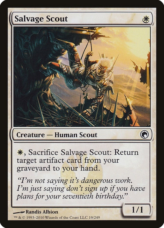Salvage Scout (19) (Scars of Mirrodin)