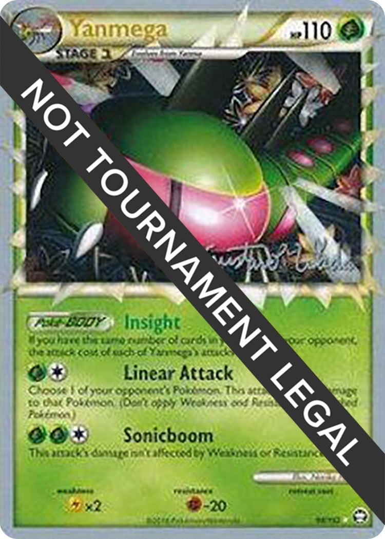 Image for Yanmega - 2011 (Gustavo Wada) (98/102) (World Championship Decks) - Pokemon