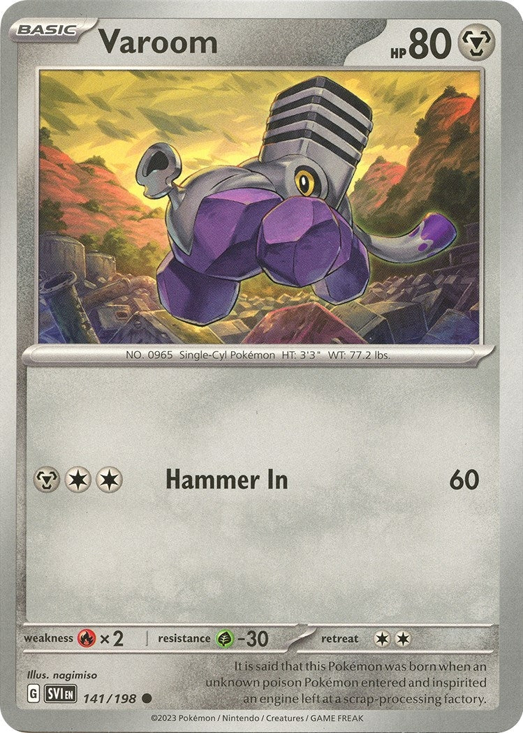 Varoom (141/198) (SV01: Scarlet & Violet Base Set)