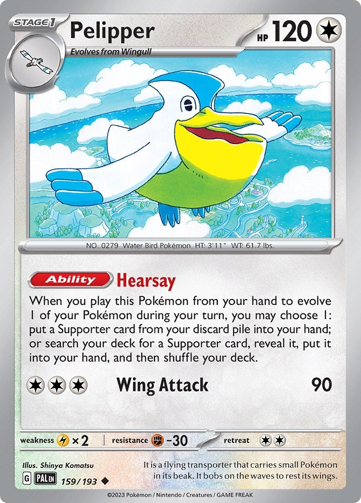 Pelipper (159/193) (PAL)