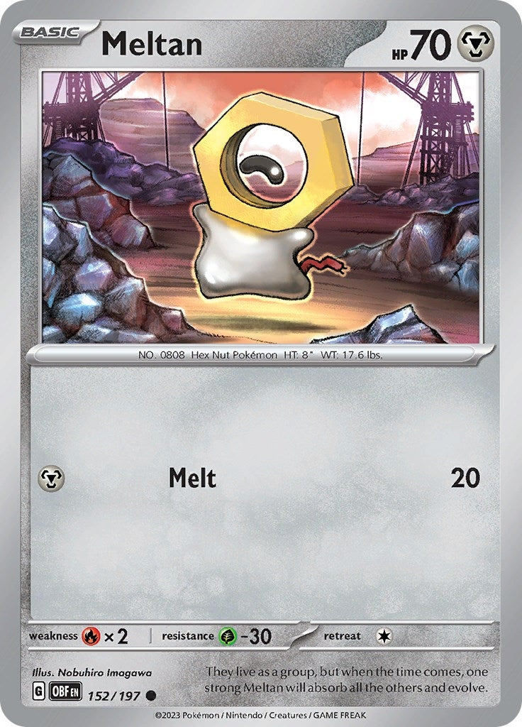 Meltan (152/197) (OBF)