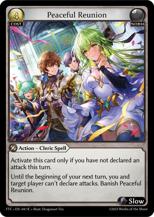 Peaceful Reunion (41) (FTC) - Grand Archive TCG Single