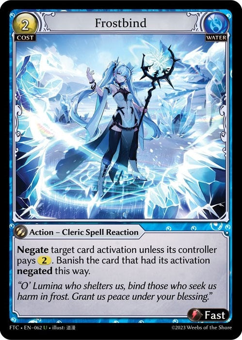 Frostbind (62) (FTC) - Grand Archive TCG Single