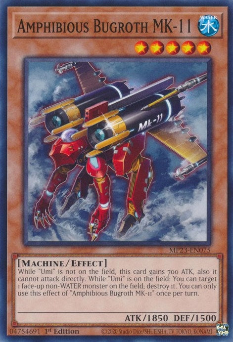 Amphibious Bugroth MK-11 (23075) (MP23) - YuGiOh Single