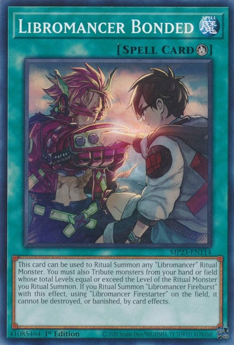 Libromancer Bonded (23114) (MP23) - YuGiOh Single