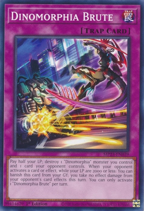 Dinomorphia Brute (23039) (MP23) - YuGiOh Single