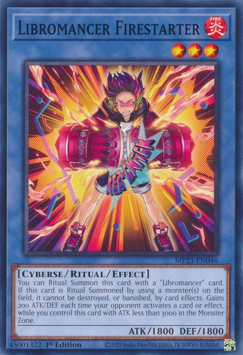 Libromancer Firestarter (23046) (MP23) - YuGiOh Single