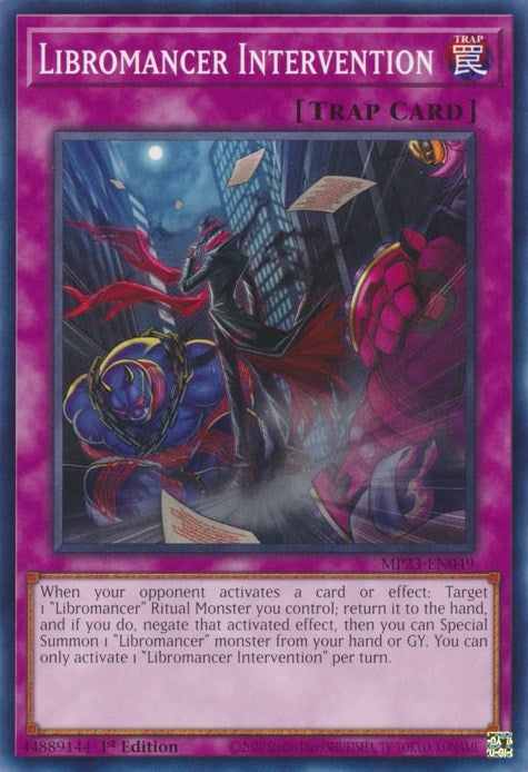 Libromancer Intervention (23049) (MP23) - YuGiOh Single