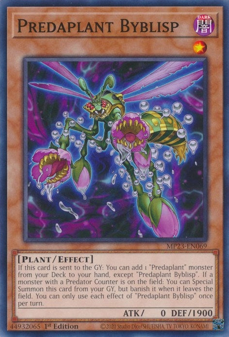 Predaplant Byblisp (23069) (MP23) - YuGiOh Single
