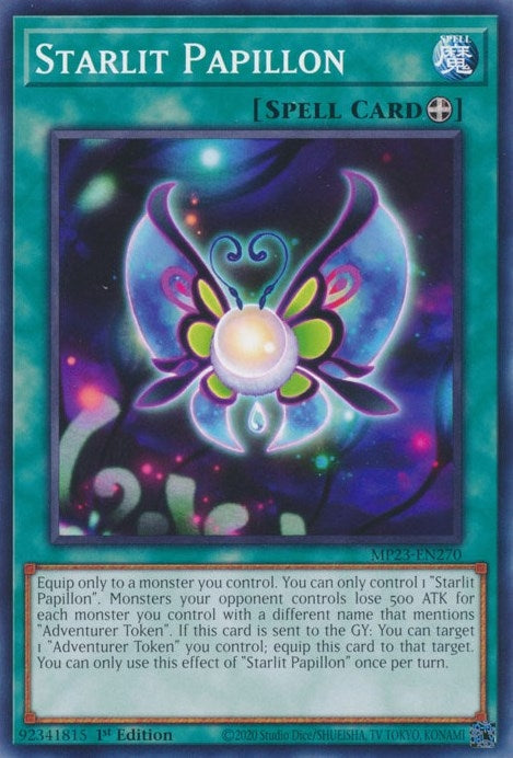 Starlit Papillon (23270) (MP23) - YuGiOh Single