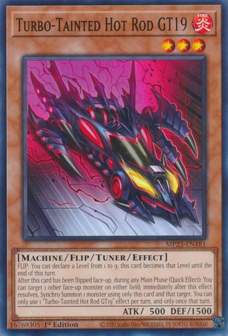 Turbo-Tainted Hot Rod GT19 (23181) (MP23) - YuGiOh Single
