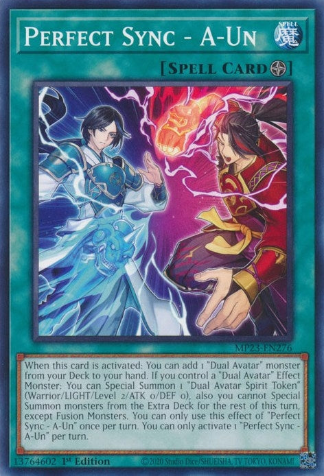 Perfect Sync - A-Un (23276) (MP23) - YuGiOh Single