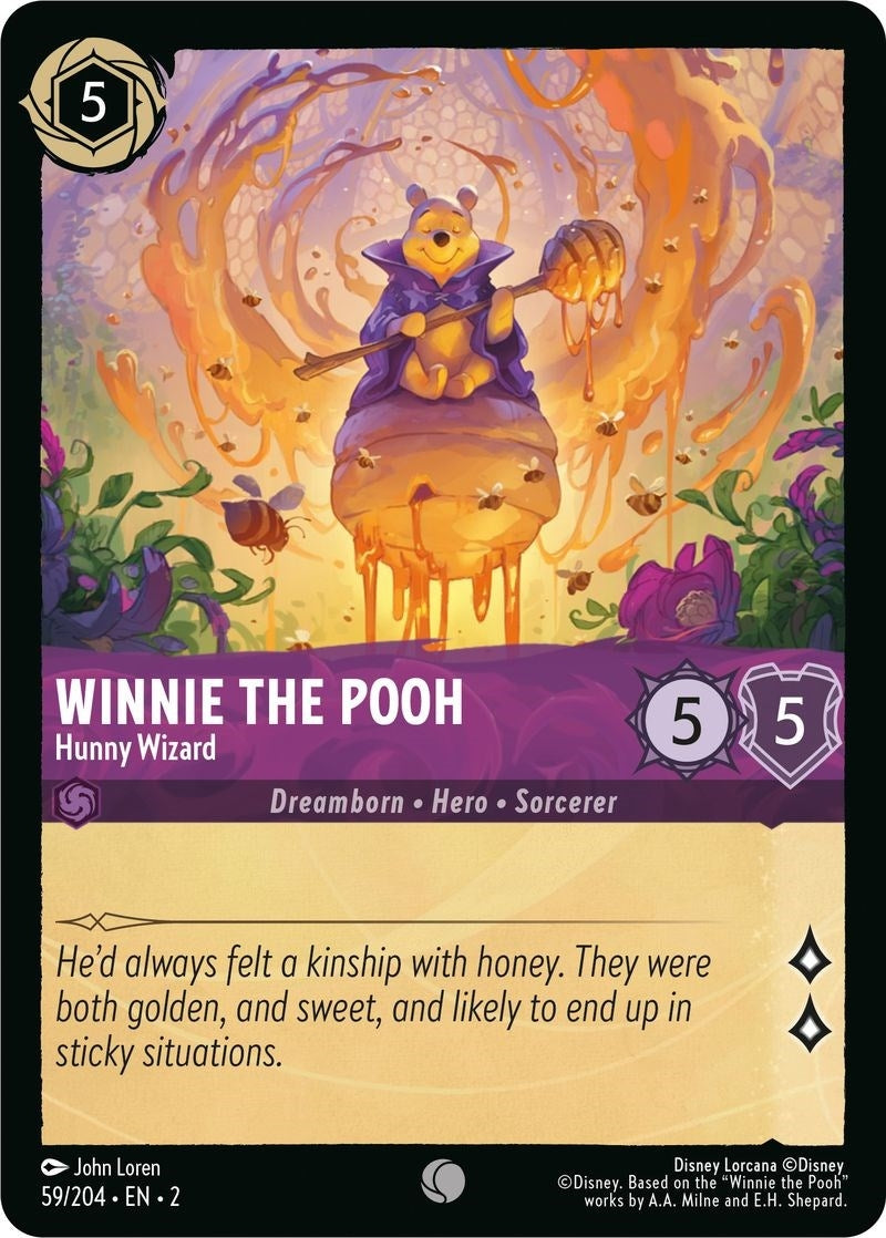 Winnie the Pooh - Hunny Wizard (59) (2) - Disney Lorcana Single