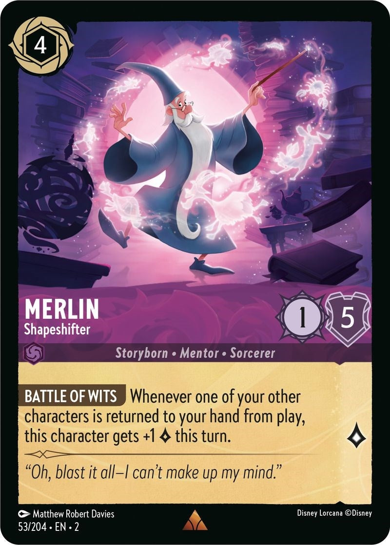 Merlin - Shapeshifter (53) (2) - Disney Lorcana Single