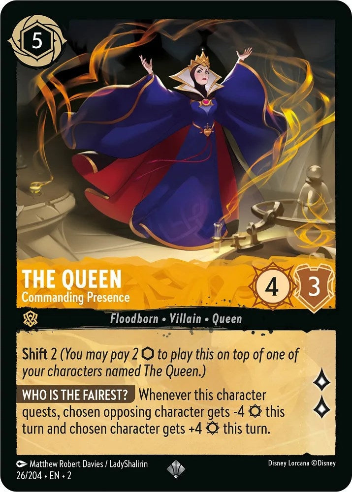 The Queen - Commanding Presence (26) (2) - Disney Lorcana Single