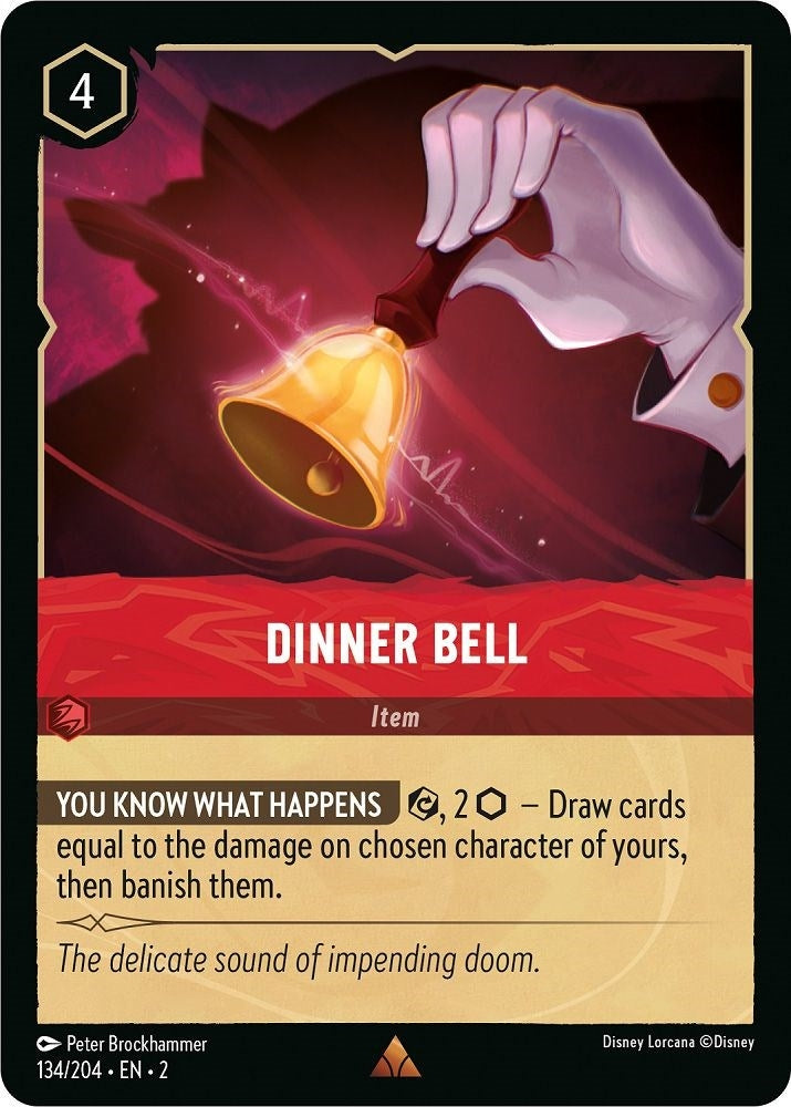 Dinner Bell (134) (2) - Disney Lorcana Single