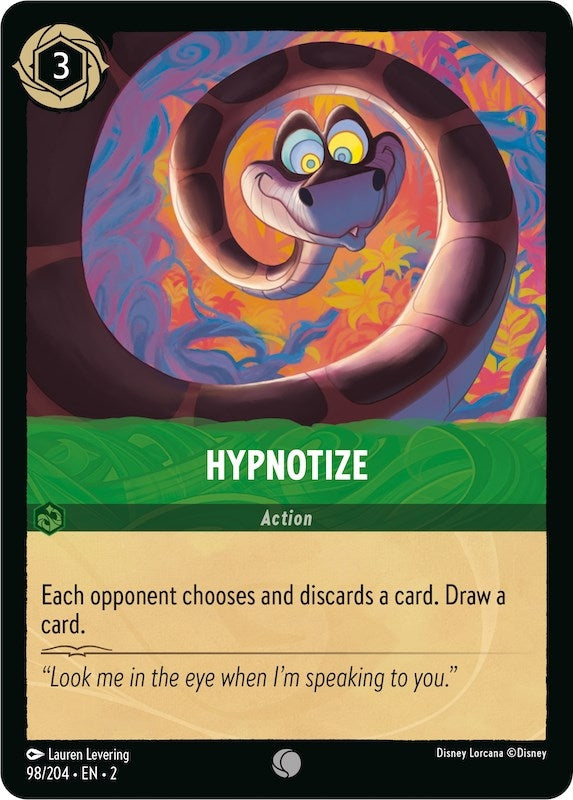 Hypnotize (98) (2) - Disney Lorcana Single