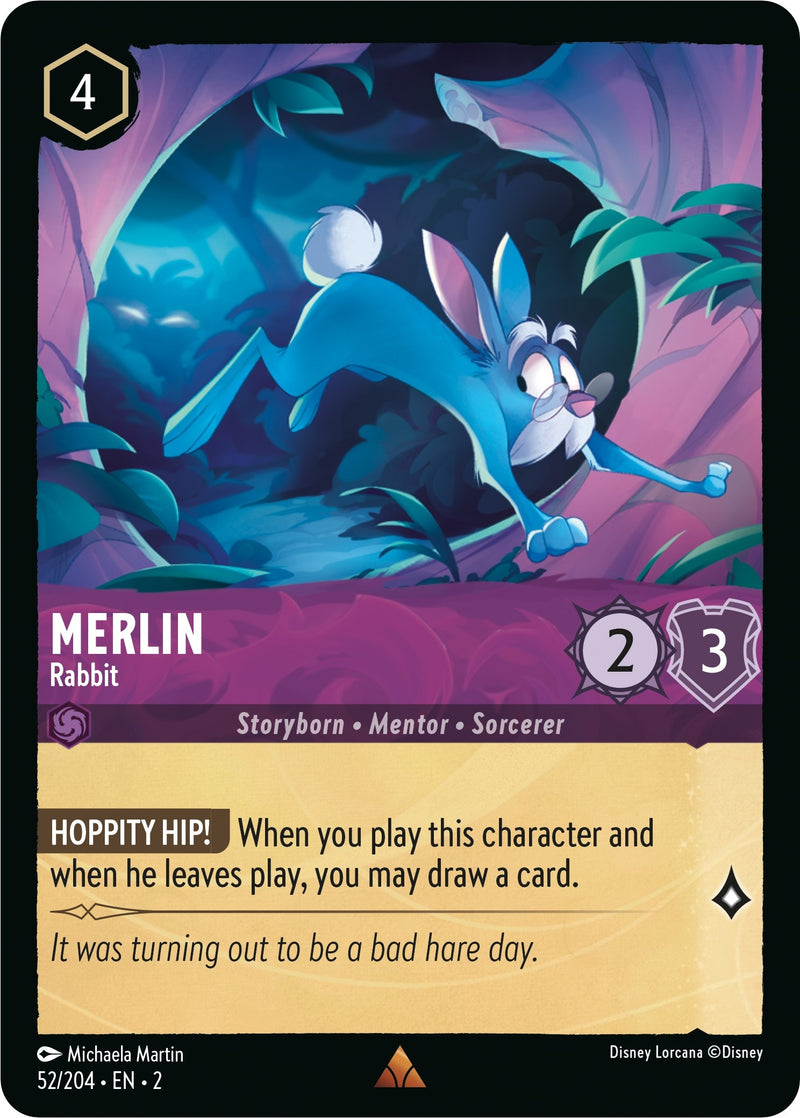 Merlin - Rabbit (52) (2) - Disney Lorcana Single