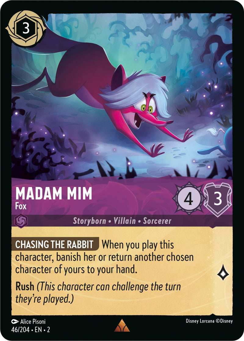 Madam Mim - Fox (46) (2) - Disney Lorcana Single