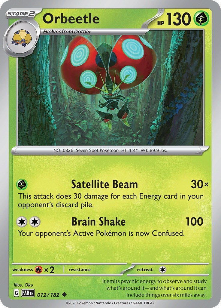 Orbeetle (12) (PAR) - Pokemon Single