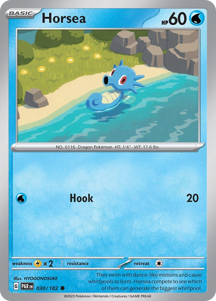 Horsea (30) (PAR) - Pokemon Single