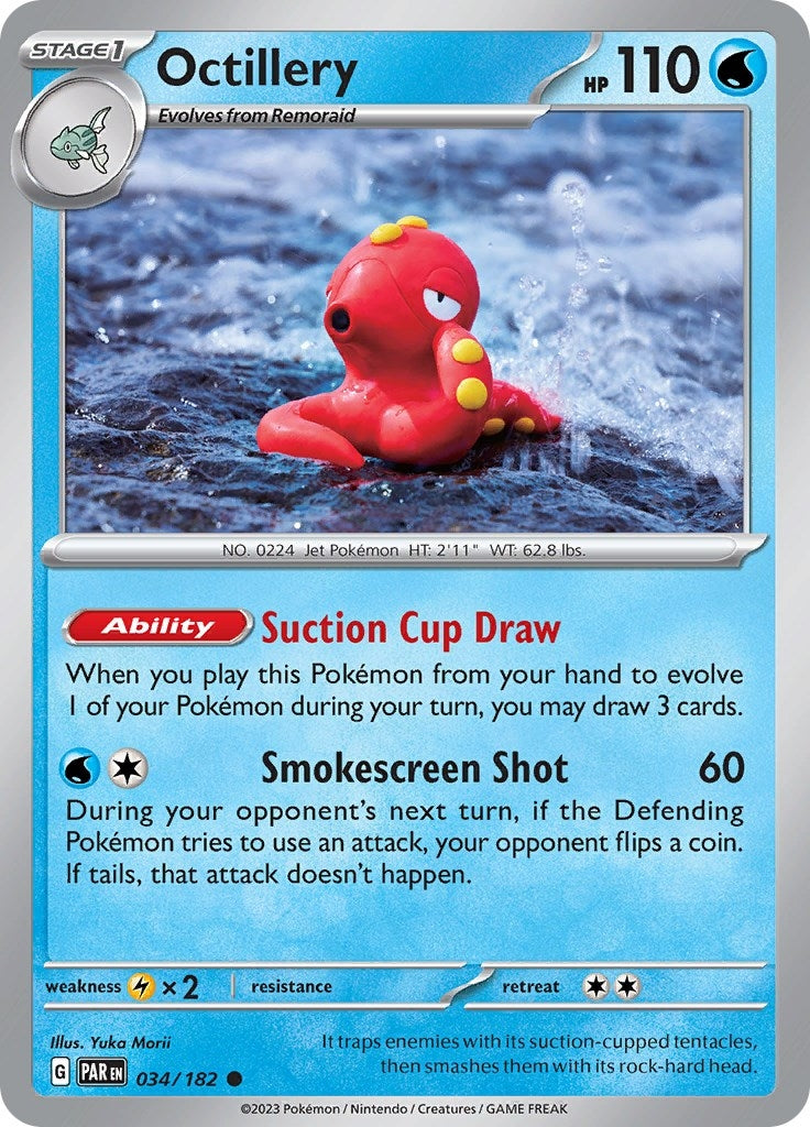 Octillery (34) (PAR) - Pokemon Single