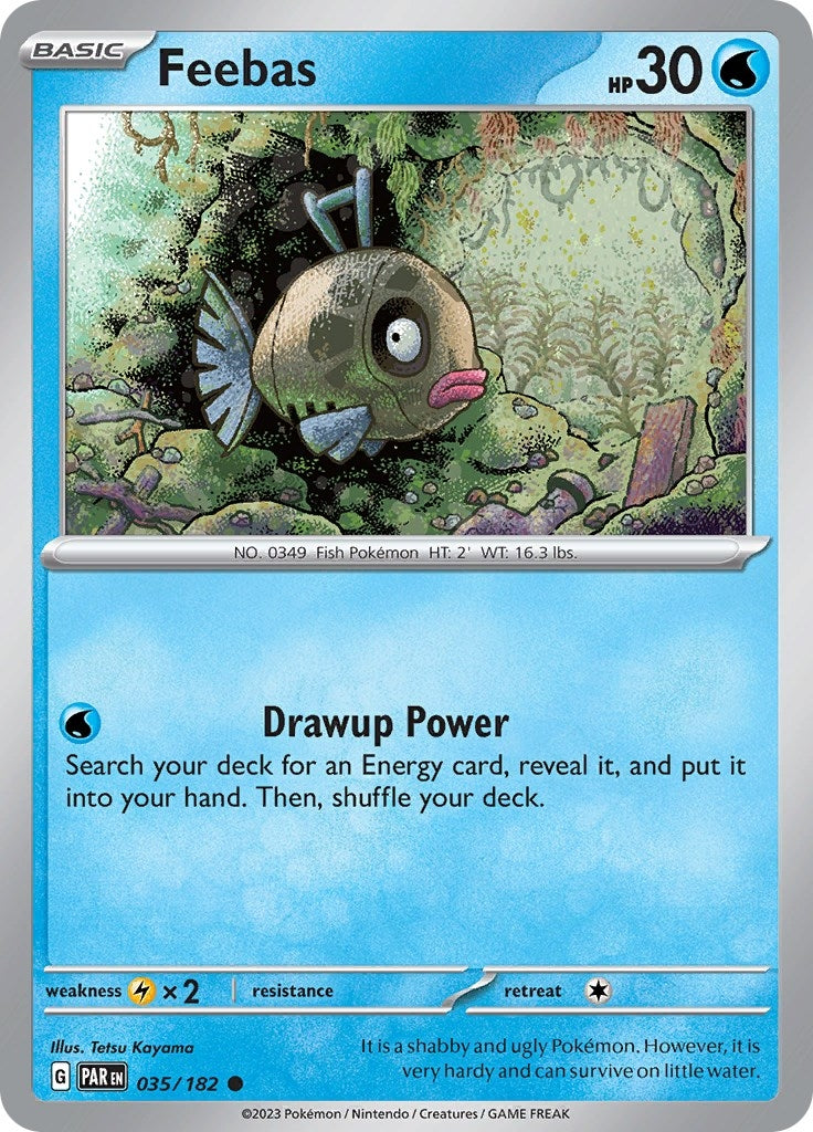 Feebas (35) (PAR) - Pokemon Single