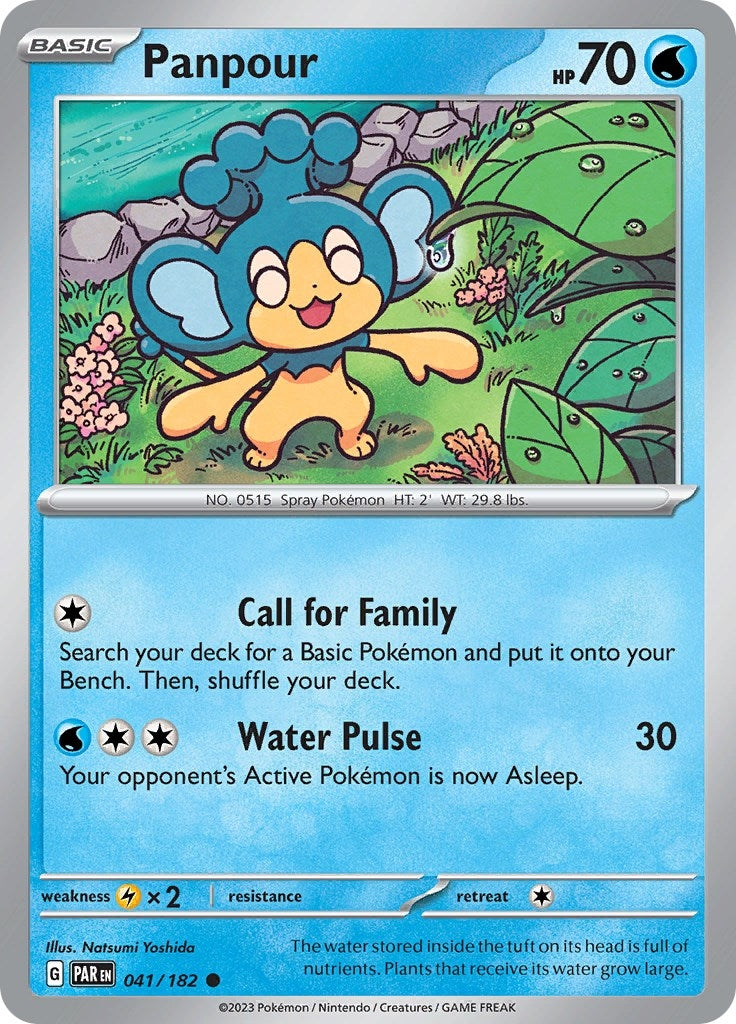 Panpour (41) (PAR) - Pokemon Single