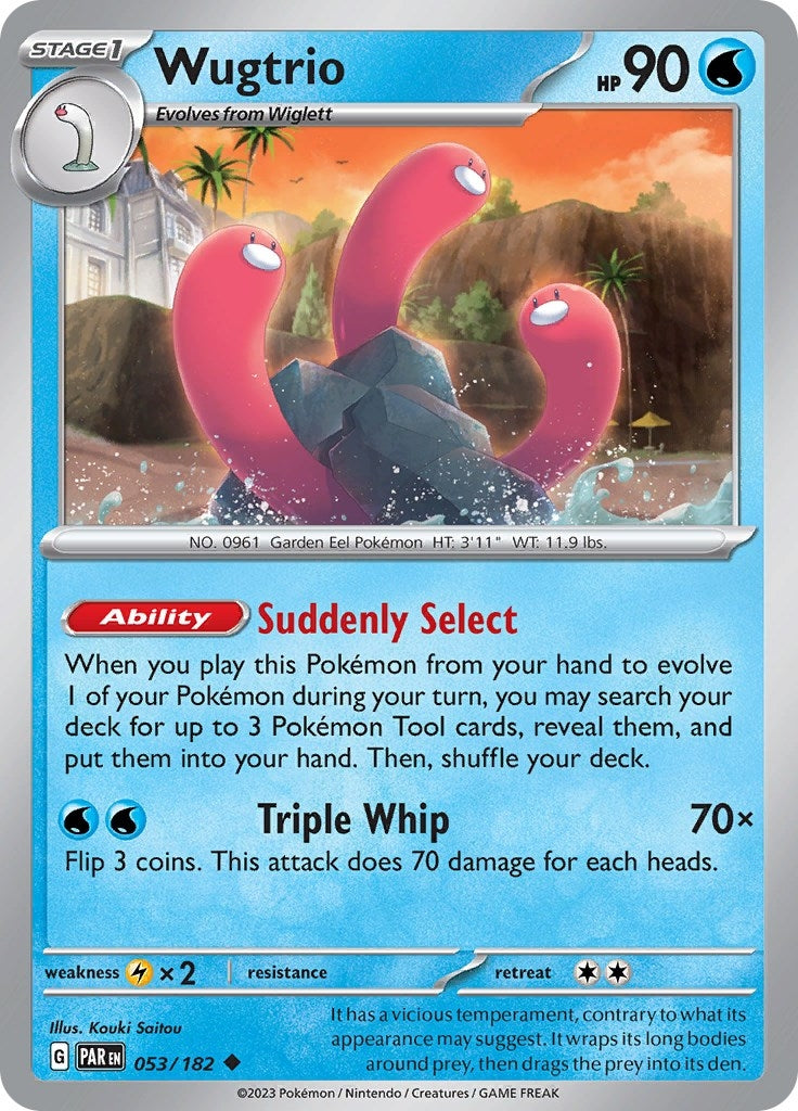 Wugtrio (53) (PAR) - Pokemon Single