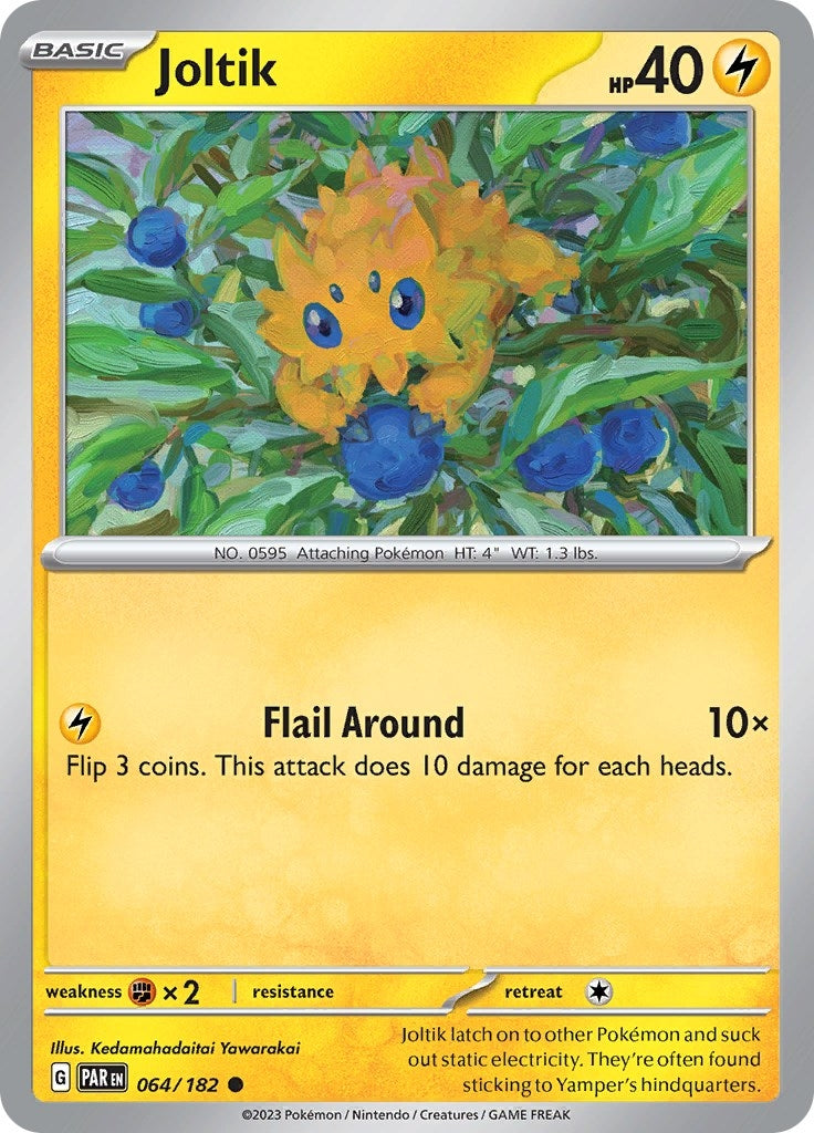 Joltik - 064/182 (64) (PAR) - Pokemon Single
