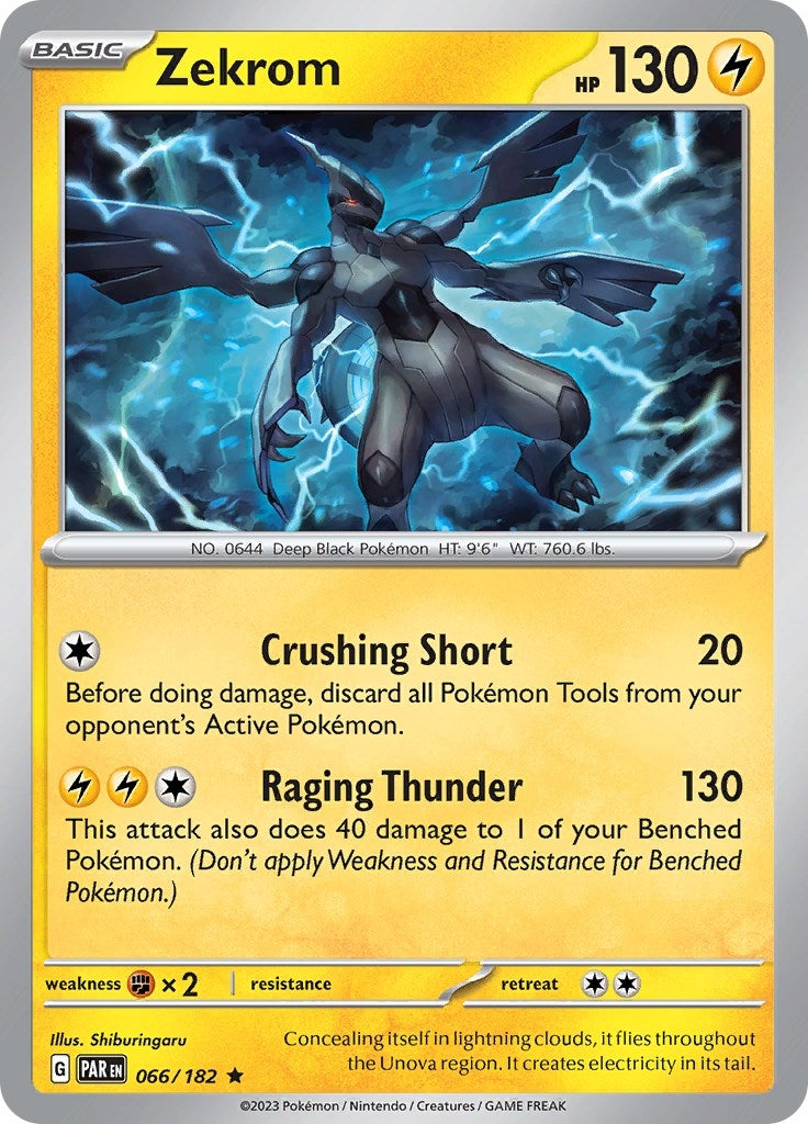 Zekrom (66) (PAR) - Pokemon Single