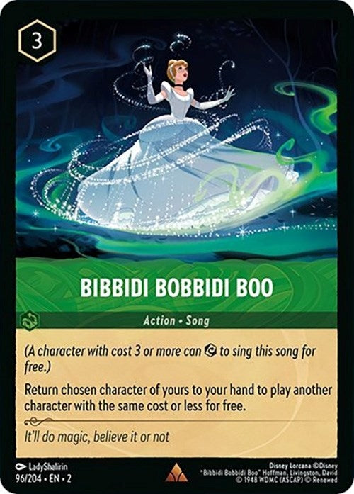 Bibbidi Bobbidi Boo (96) (2) - Disney Lorcana Single