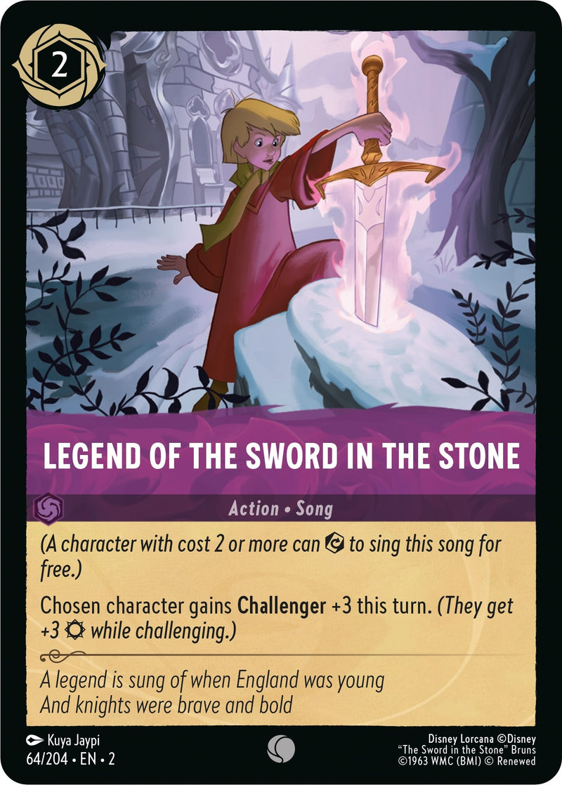 Legend of the Sword in the Stone (64) (2) - Disney Lorcana Single