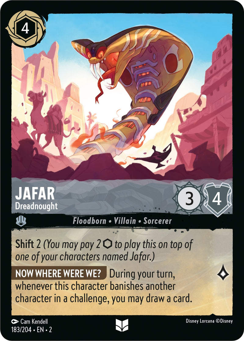 Jafar - Dreadnought (183) (2) - Disney Lorcana Single