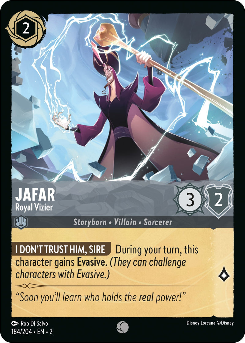 Jafar - Royal Vizier (184) (2) - Disney Lorcana Single
